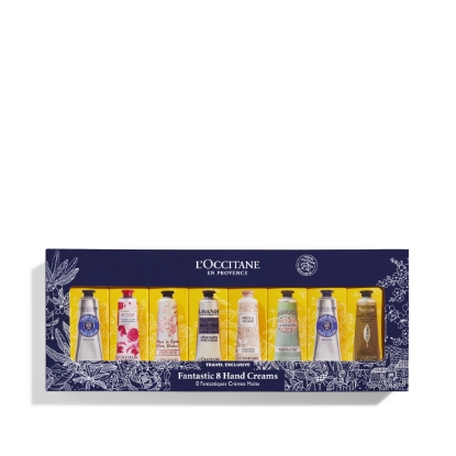 Bild von LOCCITANE W FANTASTIC 8 SET (SHEA HC 2X30ML+ROSE HC 30ML+VERBENA HC 30ML+CHERRY BLOS.HC 30ML+NEROLI HC 30ML+LAVENDER HC 30ML+ALM DELICIOUS HANDS 30ML FC FCR