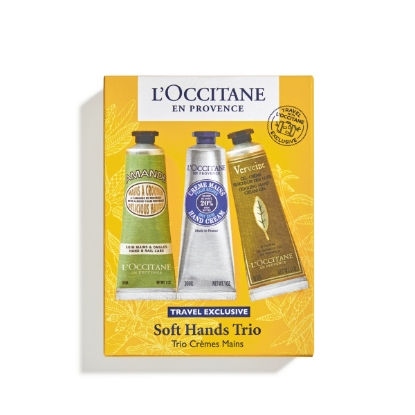 Bild von LOCCITANE W TRIO MAINS DOUCES (SHEA HC 30ML+VERBENA HC 30ML+ALM DELICIOUS HANDS 30ML) FC FCR