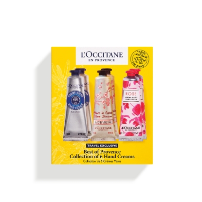 Bild von LOCCITANE W BEST OF PROVENCE (ROSE HC 2X30ML+CHERRY BLOSSOM HC 2X30ML+SHEA BUTTER HC 2X30ML) FC FCR