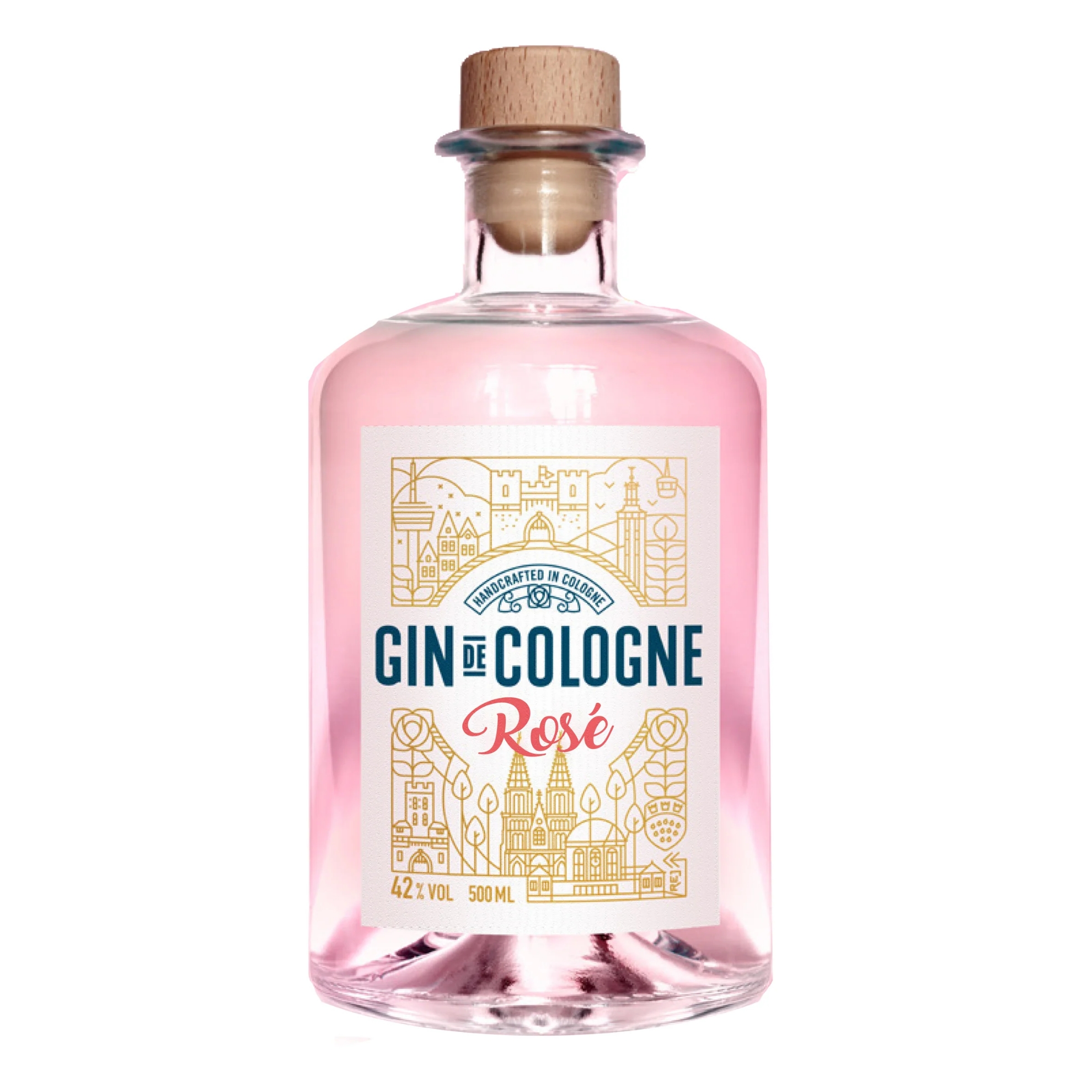 Bild von GIN DE COLOGNE ROSE 50 CL