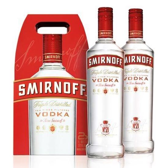 Bild von SMIRNOFF RED 2x100CL TWIN 200CL