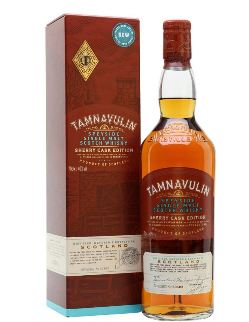 Bild von TAMNAVULIN SHERRY CASK 70CL