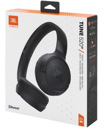 Bild von JBL ON EAR T520BT BLK