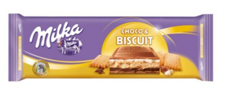 Bild von MILKA CHOCO & BISCUIT 300 GR