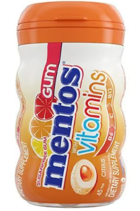 Bild von MENTOS GUM VITAMINS 68GR