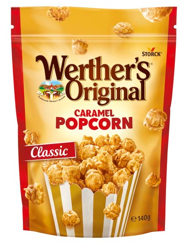 Bild von WERTHER'S ORG POPCORN CARAMEL 140GR