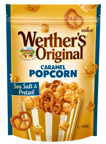 Bild von WERTHER'S POPCORN BREZEL 140GR