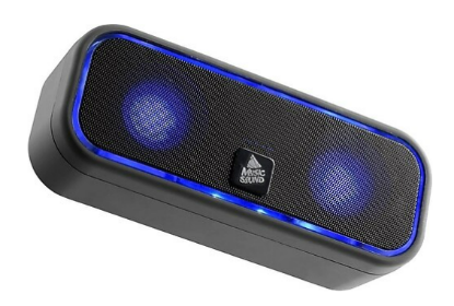 Bild von MUSIC SOUND SPEAKER MS STRIPE LED BLACK