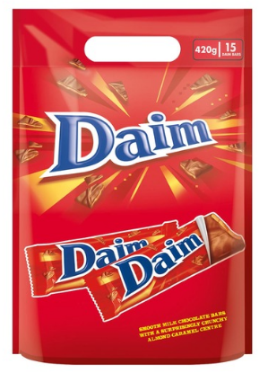 Bild von DAIM BARS POUCH 420GR