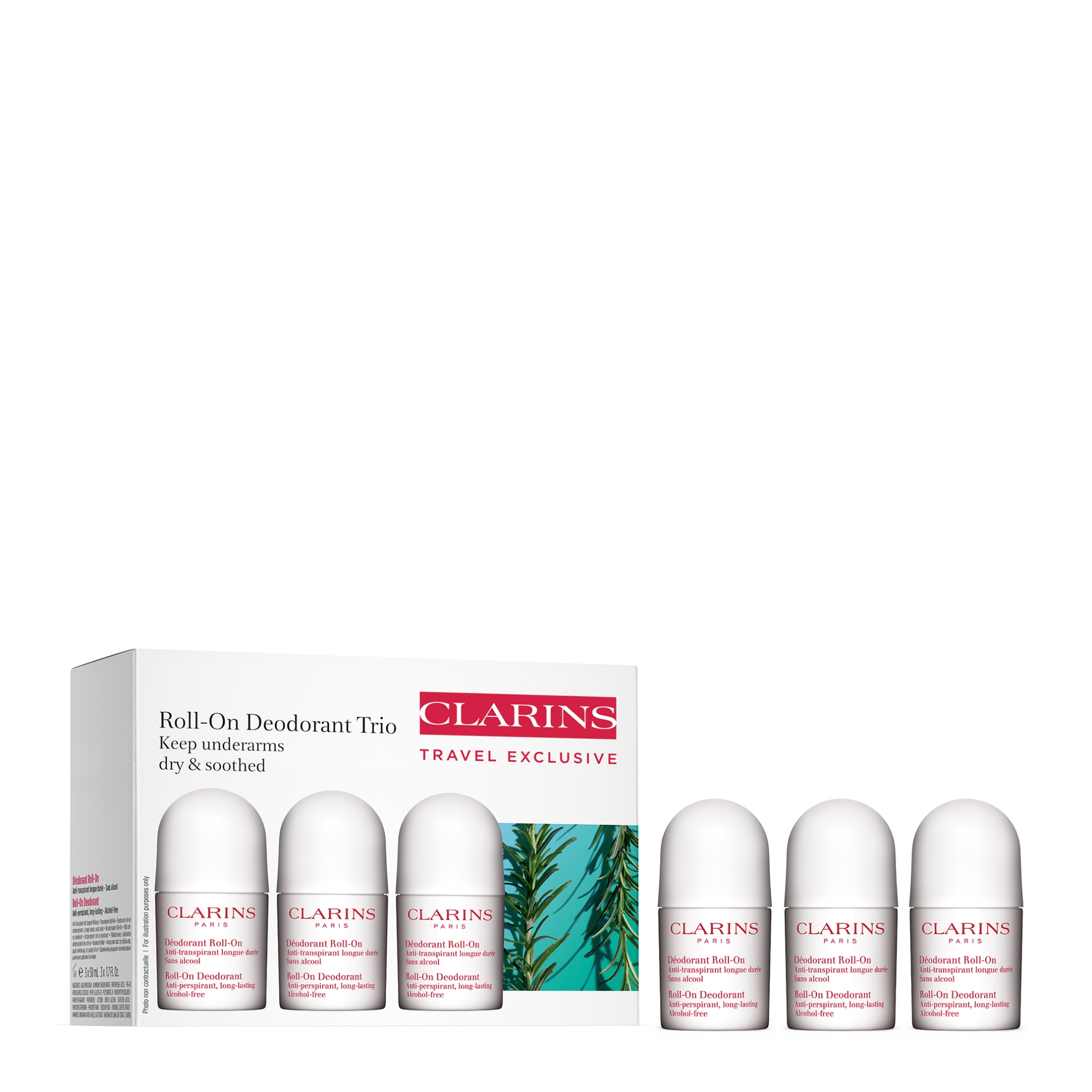 Bild von CLARINS M CLARINS MEN TRIO ROLL-ON (3 DEO X 50ML) DST 1 A