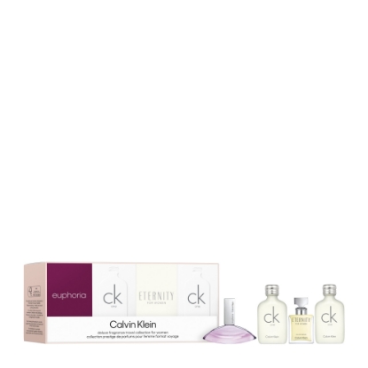 Bild von CALVIN KLEIN W MINIATURES COFFRET WOMEN (CK ONE EDT 2X10ML + ETERNITY WOMEN EDP 5ML + EUPHORIA WOMEN EDP 5ML)