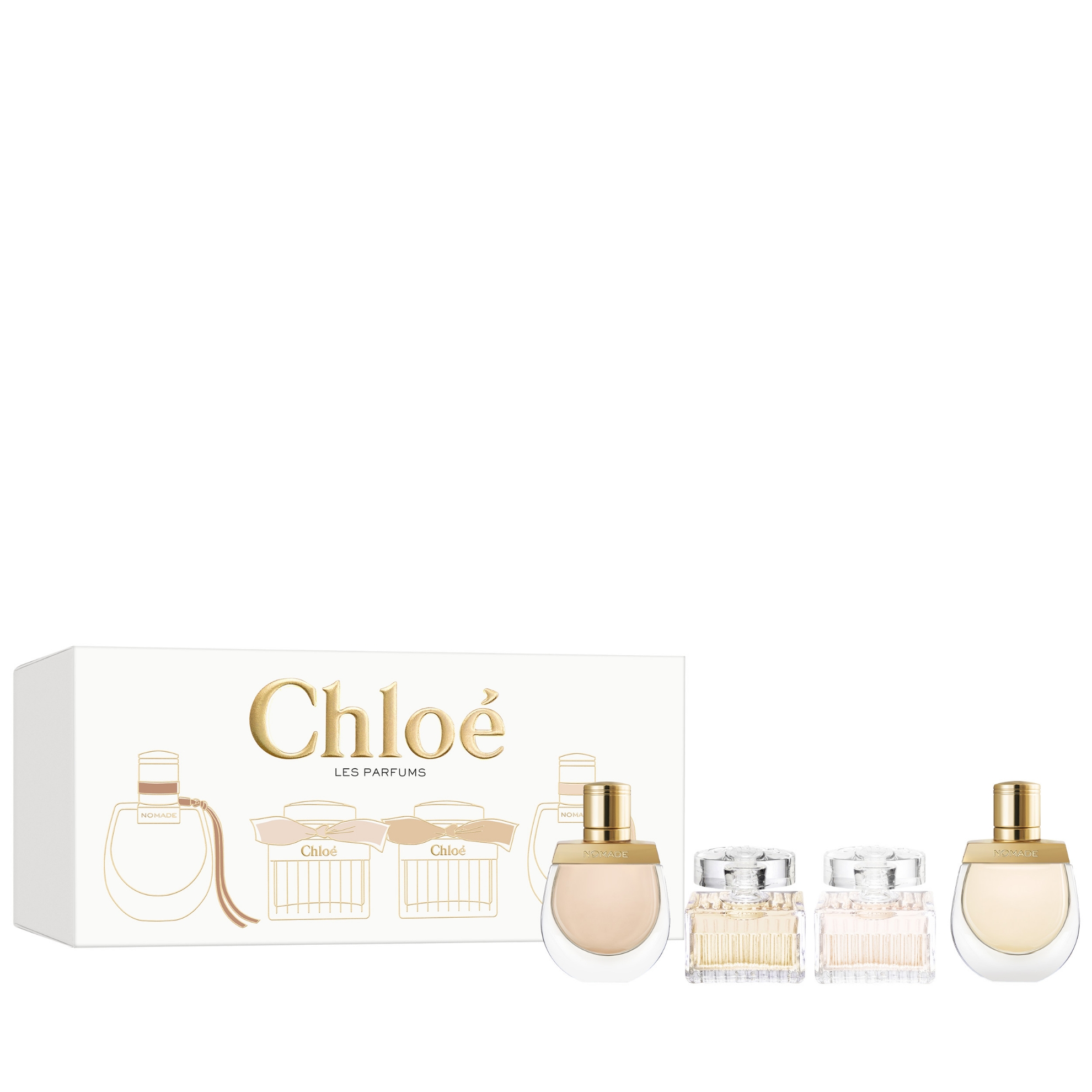 Bild von CHLOE W CHLOE MINIS SET (SIGNATURE EDP 5ML + SIGNATURE EDT 5ML + NOMADE EDP 5ML + NOMADE EDT 5ML)