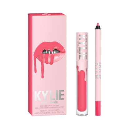 Bild von KYLIE W VELVET LIP KIT SET (LIQUID LIPSTICK+LIP LINER) LM 1A 203 PARTY GIRL