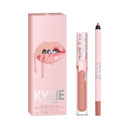 Bild von KYLIE W VELVET LIP KIT SET (LIQUID LIPSTICK+LIP LINER) LM 1A 700 BARE