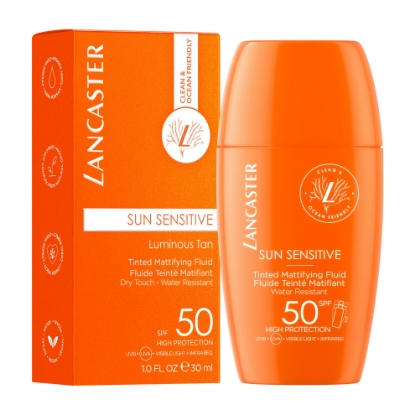 Bild von LANCASTER W SUN SENSITIVE TINTED MATTIFYING FLUID SPF50 SUN SNC 30ML