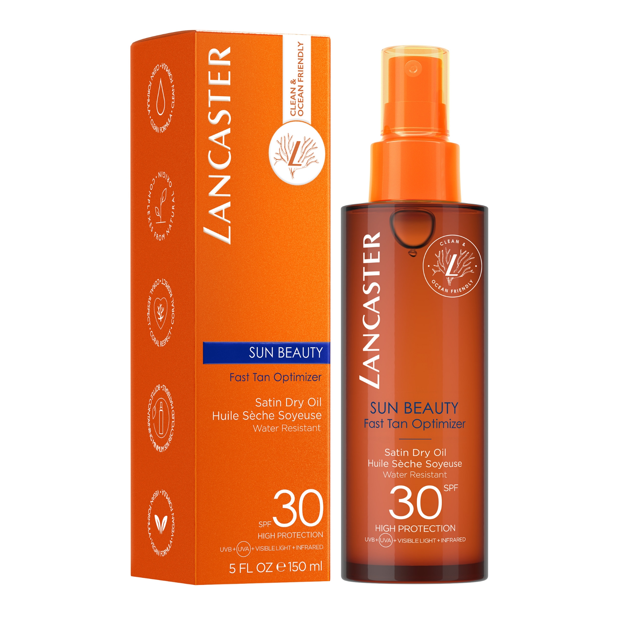 Bild von LANCASTER W BODY ULTRA TANNING SATIN DRY OIL SPF30 SUN SNC 150ML