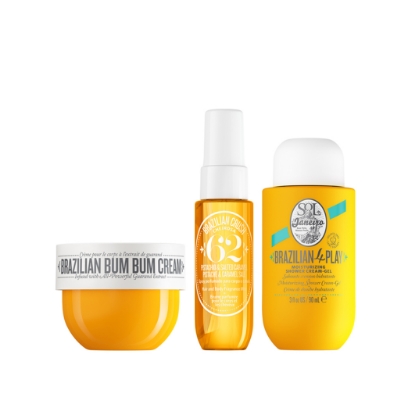 Bild von SOL DE JANEIRO W SUMMER 23 JET SET (BRAZILIAN BUM BUM CREAM 50ML+4PLAY MOISTURIZING SHOWER CREAMGEL 90ML+CRUSH CHEIROSA '62 HAIR&BODY FRAGRANCE MIST 30ML) BC