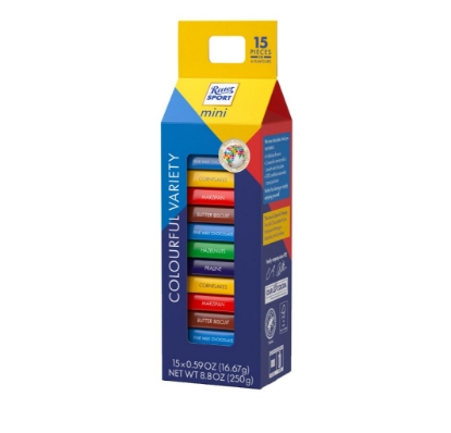 Bild von RITTER SPORT MINI TOWER VARIETY 250GR