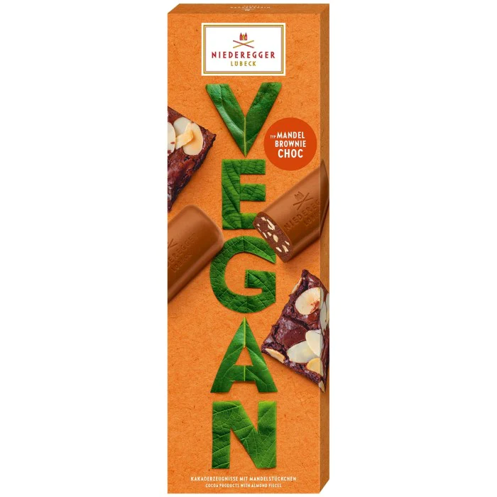 Bild von NIEDEREGGER VEGAN CHO ALM BROWN 100GR