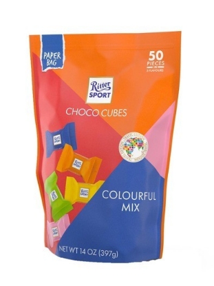 Bild von RITTER SPORT CHOCO CUBE POUCH 397GR