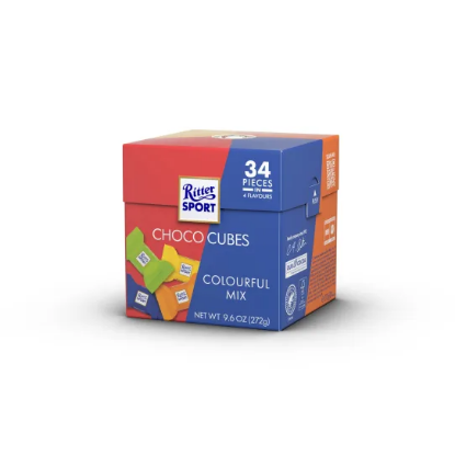 Bild von RITTER SPORT CHOCO CUBES BOX 272GR