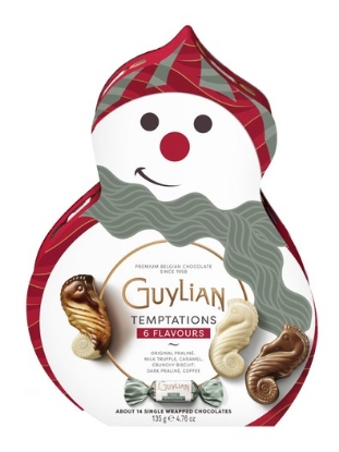 Bild von GUYLIAN TEMPT MIX SNOWMAN 12X135G