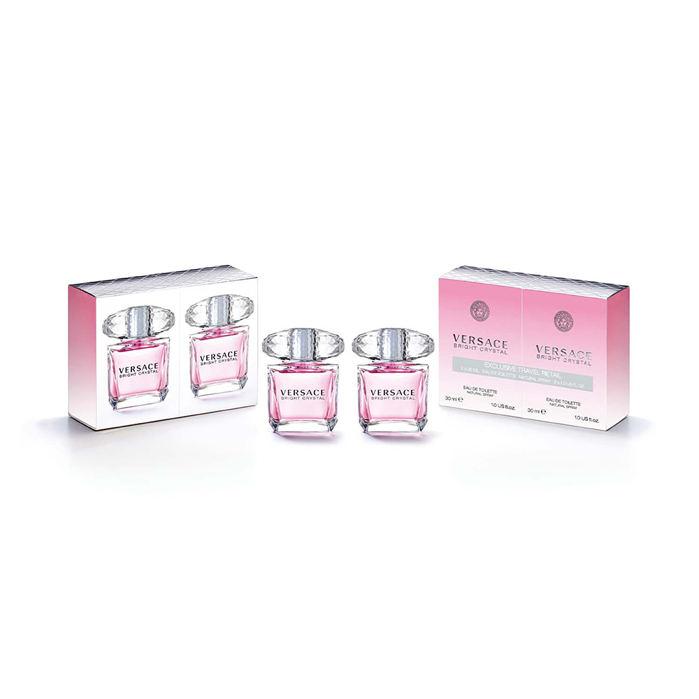 Bild von VERSACE W BRIGHT CRYSTAL DUO PACK TREX SET (2XEDT 30 ML) EDT