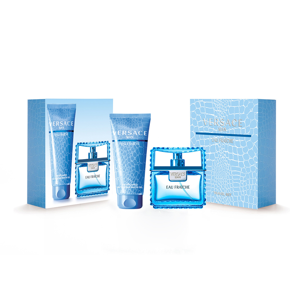 Bild von VERSACE M MAN EAU FRAICHE TRAVEL TREX SET (EDT 50 ML+SG 100 ML)